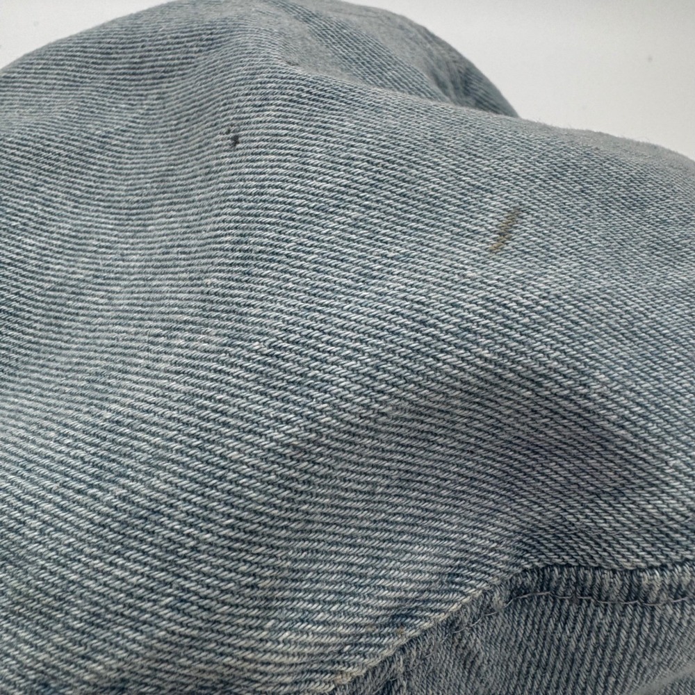 Newhattan Venice Beach California Denim Bucket Hat S/M Blue Patriotic USA - Picture 4 of 9